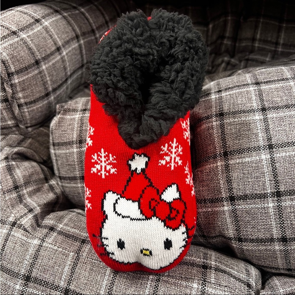 Hello Kitty Holiday Slipper Socks